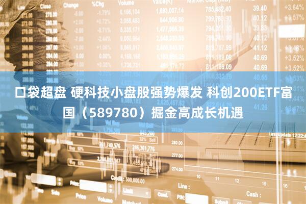 口袋超盘 硬科技小盘股强势爆发 科创200ETF富国（589780）掘金高成长机遇
