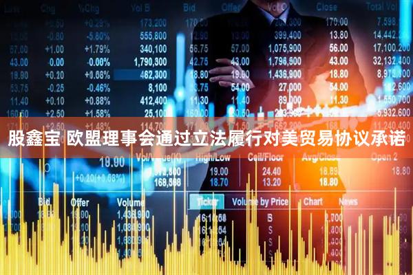 股鑫宝 欧盟理事会通过立法履行对美贸易协议承诺
